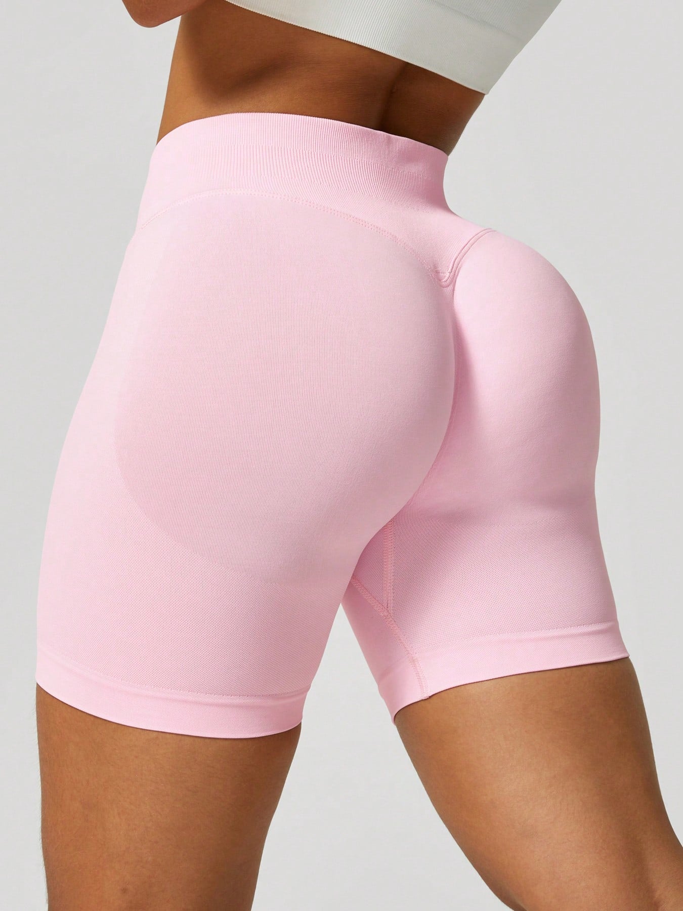 Ncmryu Women'S Seamless Butt Lifting Sports Shorts for Gym Workout