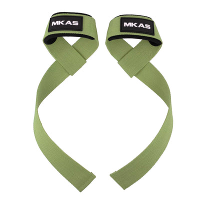 1Pair Non-Slip Strap Gym Dumbbell Workout Weights Lifting Straps Crossfit Fitness Equipment Wrist Wrap Lift Exercise Training