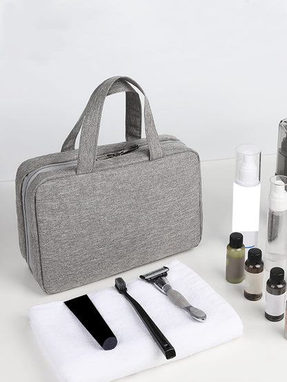 Large Hanging Hook Toiletry Bag Waterproof Folding Handbag Travel Makeup Cosmetic Razor Storage Bag for Women Makeup Bag School Supplies School Stuff for College Dorm for Student Cruise Essential Toiletry Bags Summer Travel Essentials for Beach Vacation Holiday School Supplies Dorm Essentials Back to School