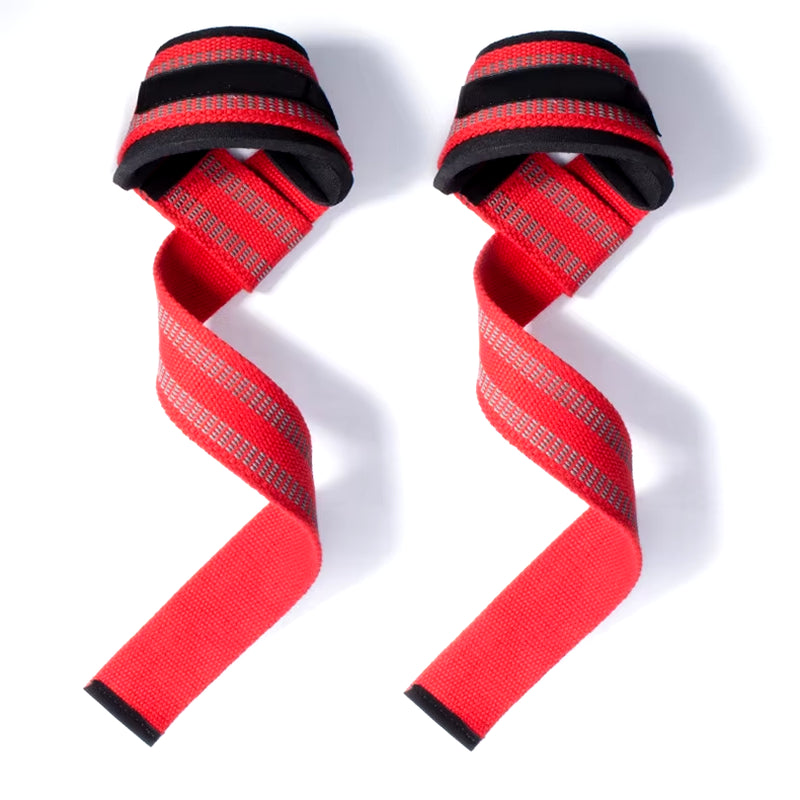 1Pair Non-Slip Strap Gym Dumbbell Workout Weights Lifting Straps Crossfit Fitness Equipment Wrist Wrap Lift Exercise Training