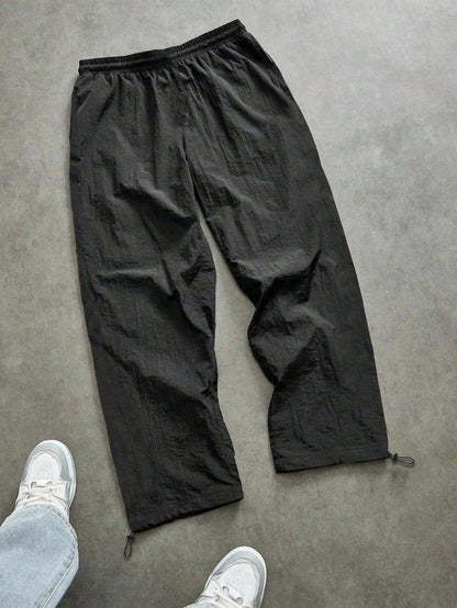 Manfinity Sport Corelite Men'S Japanese Dragon Print Drawstring Waist Loose Fit Sport Pants Fall Breathable Comfortable Breathable Pattern Design Baggy for Gym Slacks