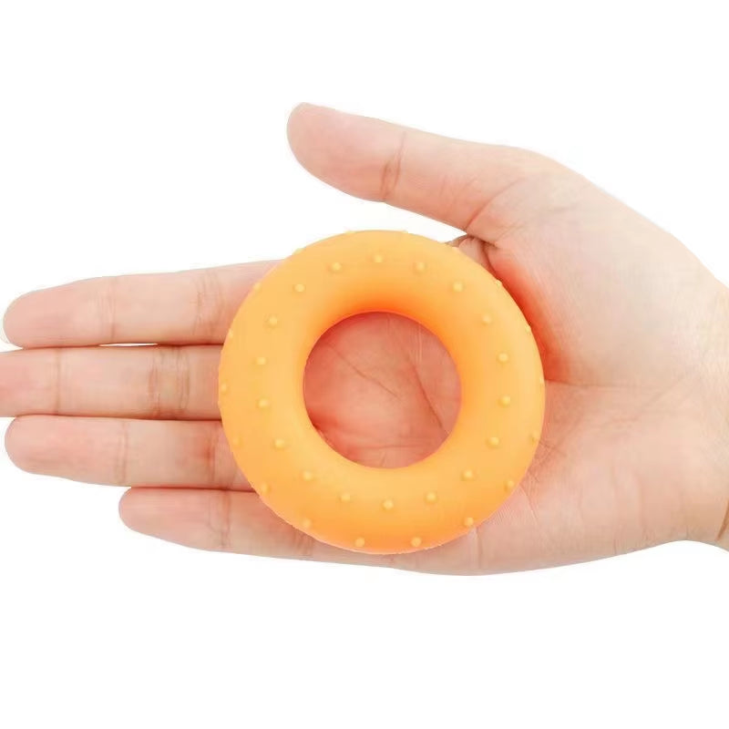 Silicone Grip Ring, Elastic Grip Device, Hand Exercise, Relaxation, Strength Training, Convex Point Fitness Ring