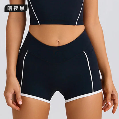 Sports Underwear Vest Shorts Suspender Bra Beauty Back Pilates Skinny High Elastic Fitness Running Yoga Set Clothes for Women