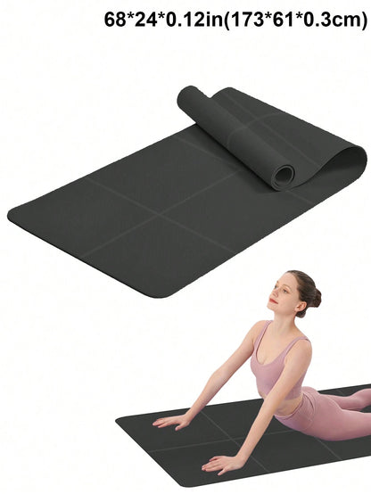 1Pc 173*61*0.3Cm EVA Yoga Mat for Beginners Fitness Mat, Dance & Yoga Mat