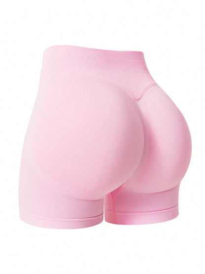 Ncmryu Women'S Seamless Butt Lifting Sports Shorts for Gym Workout