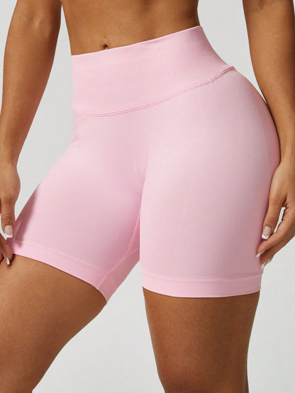 Ncmryu Women'S Seamless Butt Lifting Sports Shorts for Gym Workout