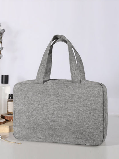 Large Hanging Hook Toiletry Bag Waterproof Folding Handbag Travel Makeup Cosmetic Razor Storage Bag for Women Makeup Bag School Supplies School Stuff for College Dorm for Student Cruise Essential Toiletry Bags Summer Travel Essentials for Beach Vacation Holiday School Supplies Dorm Essentials Back to School