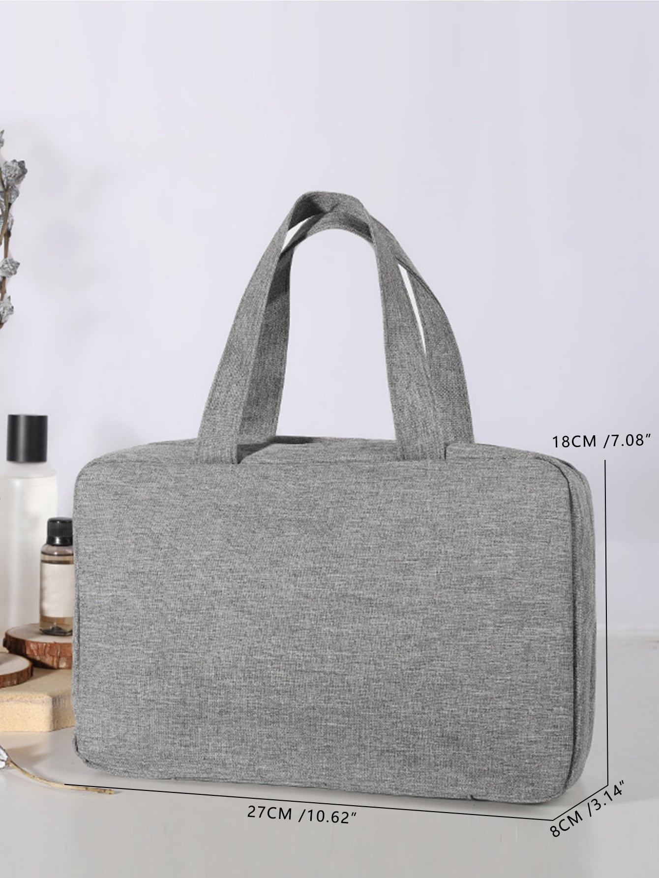 Large Hanging Hook Toiletry Bag Waterproof Folding Handbag Travel Makeup Cosmetic Razor Storage Bag for Women Makeup Bag School Supplies School Stuff for College Dorm for Student Cruise Essential Toiletry Bags Summer Travel Essentials for Beach Vacation Holiday School Supplies Dorm Essentials Back to School