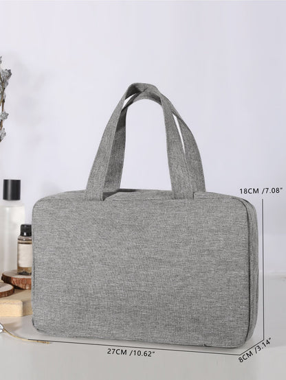 Large Hanging Hook Toiletry Bag Waterproof Folding Handbag Travel Makeup Cosmetic Razor Storage Bag for Women Makeup Bag School Supplies School Stuff for College Dorm for Student Cruise Essential Toiletry Bags Summer Travel Essentials for Beach Vacation Holiday School Supplies Dorm Essentials Back to School