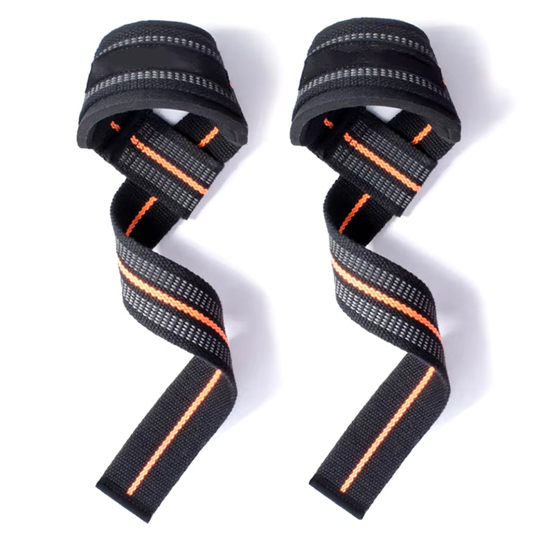 1Pair Non-Slip Strap Gym Dumbbell Workout Weights Lifting Straps Crossfit Fitness Equipment Wrist Wrap Lift Exercise Training